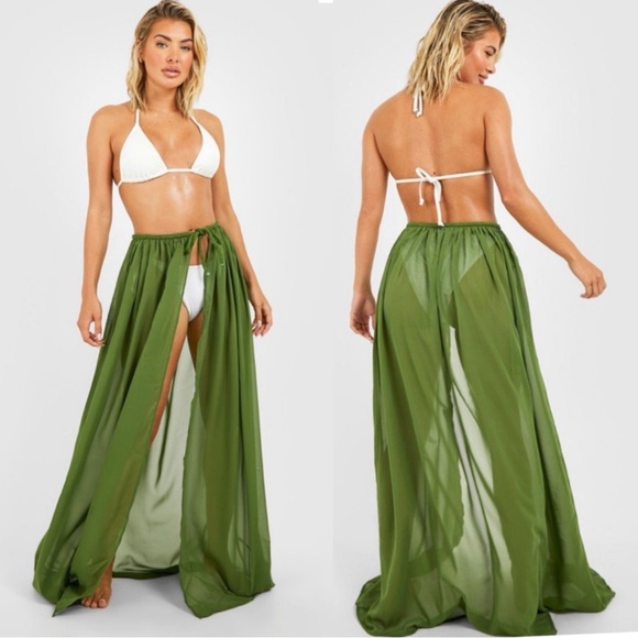 Green Beach Sarong - Picture 3 of 6